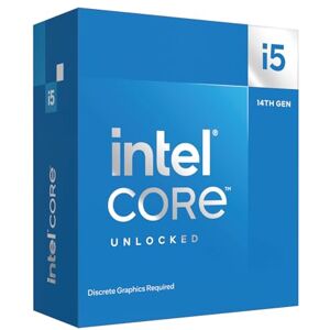 Intel CPU Core i5-14600KF / LGA1700 / Box 14 Cores / 20 Threads / 24M Cache / zonder GPU Intel CPU Core i5-14600KF / LGA1700 / Box 14 Cores / 20 Threads / 24M Cache / zonder GPU