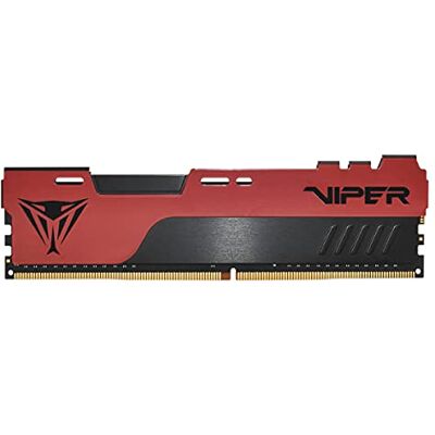 Patriot Memory Viper Elite II DDR4 3200 8 GB (1 x 8 GB) C18 High Performance RAM XMP 2.0, zwart/rood Patriot Memory Viper Elite II DDR4 3200 8 GB (1 x 8 GB) C18 High Performance RAM XMP 2.0, zwart/rood