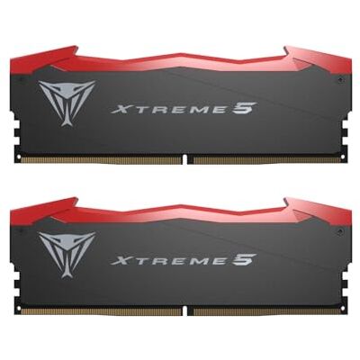 Patriot Memory Patriot Viper Xtreme 5 DDR5 RAM 32 GB (2 x 16 GB) 8200MT/s CL38 UDIMM Desktop Gaming Memory Kit PVX532G82C38K Patriot Memory Patriot Viper Xtreme 5 DDR5 RAM 32 GB (2 x 16 GB) 8200MT/s CL38 UDIMM Desktop Gaming Memory Kit PVX532G82C38K