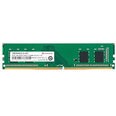 Transcend JM2666HLG-8G -KIT 8GBx2 DDR4 3200MHz U-DIMM 1Rx8 1,2V Transcend JM2666HLG-8G -KIT 8GBx2 DDR4 3200MHz U-DIMM 1Rx8 1,2V