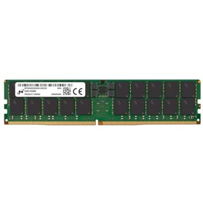 Micron De CL46-1.1 V is uitgerust met een ingebouwde ECC-module en is voorzien van 288 pinnen DIMM (5600 MHz) / PC5-44800 Micron De CL46-1.1 V is uitgerust met een ingebouwde ECC-module en is voorzien van 288 pinnen DIMM (5600 MHz) / PC5-44800