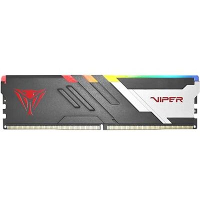 Patriot Memory Viper Venom RGB Single DDR5 RAM LED 16GB 6000MHz CL30 PVVR516G60C30 Patriot Memory Viper Venom RGB Single DDR5 RAM LED 16GB 6000MHz CL30 PVVR516G60C30