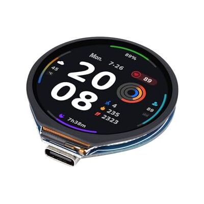 Waveshare ESP32-S3 ontwikkelingskaart met rond 1,3 inch lcd-touchscreen, 32-bits LX7 dual-core processor, ondersteunt wifi en Bluetooth 5 (LE), geïntegreerde GC9A01-driver en besturingschip Waveshare ESP32-S3 ontwikkelingskaart met rond 1,3 inch lcd-touchscreen, 32-bits LX7 dual-core processor, ondersteunt wifi en Bluetooth 5 (LE), geïntegreerde GC9A01-driver en besturingschip