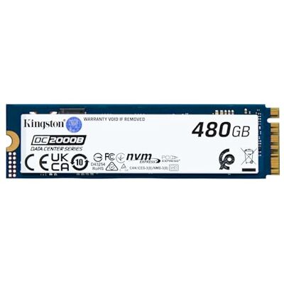 Kingston Technology 480G DC2000B PCIe 4.0 M.2 2280 Enterprise SSD Kingston Technology 480G DC2000B PCIe 4.0 M.2 2280 Enterprise SSD