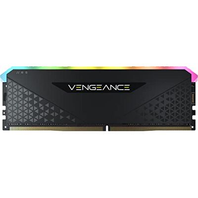 Corsair Vengeance RGB RS 16 GB (1 x 16 GB) DDR4 3200 MHz C16 Desktop-geheugen (Dynamische RGB-verlichting, Nauwe Reactietijd, Compatibel met Intel & AMD 300/400/500 series), Zwart Corsair Vengeance RGB RS 16 GB (1 x 16 GB) DDR4 3200 MHz C16 Desktop-geheugen (Dynamische RGB-verlichting, Nauwe Reactietijd, Compatibel met Intel & AMD 300/400/500 series), Zwart