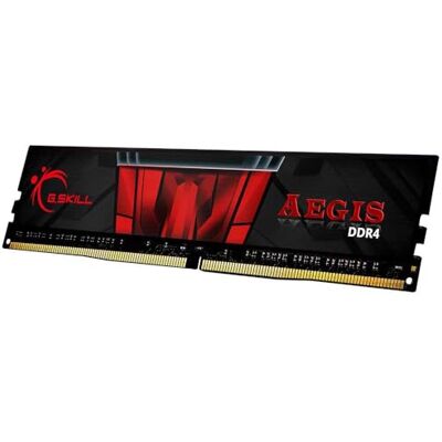 G.SKILL Aegis DDR4, DDR4-3200 CL16-18-18-38 1,35V, 16GB (1x 16GB) zwart G.SKILL Aegis DDR4, DDR4-3200 CL16-18-18-38 1,35V, 16GB (1x 16GB) zwart