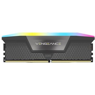 Corsair Vengeance RGB DDR5 16 GB (1 x 16 GB) tot 6000 MHz AMD Intel RAM Corsair Vengeance RGB DDR5 16 GB (1 x 16 GB) tot 6000 MHz AMD Intel RAM