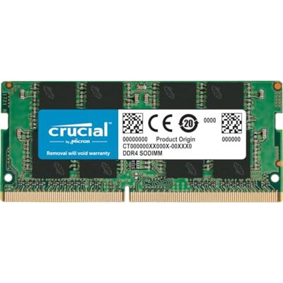 Crucial DDR4 Modul 16 GB So DIMM 260-PIN 3200 MHz / PC4-25600 Ungepufferd TAA-konform Crucial DDR4 Modul 16 GB So DIMM 260-PIN 3200 MHz / PC4-25600 Ungepufferd TAA-konform
