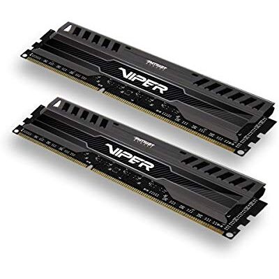 Patriot Memory Viper 3 Black Mamba DDR3 1600 8 GB (2 x 4 GB) C9 krachtig werkgeheugen, XMP 1.3, zwart, PV38G160C9K Patriot Memory Viper 3 Black Mamba DDR3 1600 8 GB (2 x 4 GB) C9 krachtig werkgeheugen, XMP 1.3, zwart, PV38G160C9K