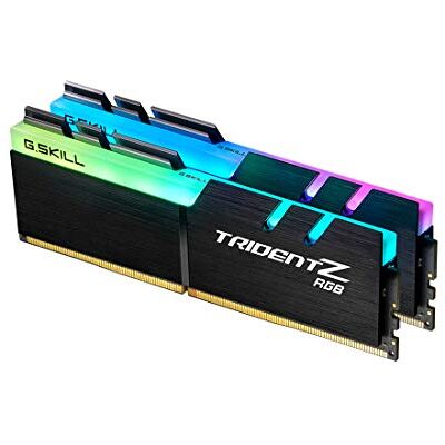 G.SKILL Trident Z RGB F4-3600C16D-32GTZRC Geheugenmodule 32GB 2x 16GB DDR4 3600MHz G.SKILL Trident Z RGB F4-3600C16D-32GTZRC Geheugenmodule 32GB 2x 16GB DDR4 3600MHz