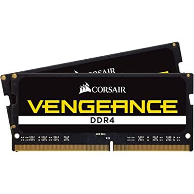 Corsair CMSX32GX4M2A3200C22, Vengeance SODIMM 32 GB (2 x 16 GB) DDR4 3200 MHz C22 werkgeheugen voor laptop/notebook zwart Corsair CMSX32GX4M2A3200C22, Vengeance SODIMM 32 GB (2 x 16 GB) DDR4 3200 MHz C22 werkgeheugen voor laptop/notebook zwart