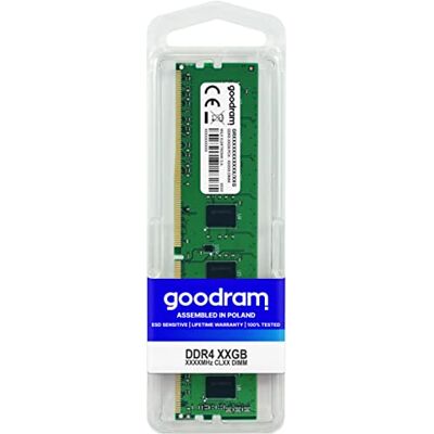 GoodRam GR3200D464L22S/8G 8GB geheugenmodule 1x 8GB DDR4 3200MHz GoodRam GR3200D464L22S/8G 8GB geheugenmodule 1x 8GB DDR4 3200MHz