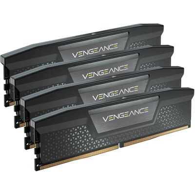 Corsair VENGEANCE DDR5 64 GB (4 x 16 GB) DDR5 tot 6000 MHz CL36 AMD EXPO Intel XMP iCUE computergeheugen compatibel grijs (CMK64GX5M4B6000Z36) Corsair VENGEANCE DDR5 64 GB (4 x 16 GB) DDR5 tot 6000 MHz CL36 AMD EXPO Intel XMP iCUE computergeheugen compatibel grijs (CMK64GX5M4B6000Z36)