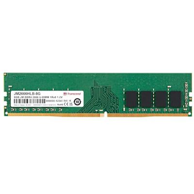 Transcend JM2666HLB-8G 8GB DDR4 2666MHz U-DIMM 1Rx8 1.2V Transcend JM2666HLB-8G 8GB DDR4 2666MHz U-DIMM 1Rx8 1.2V