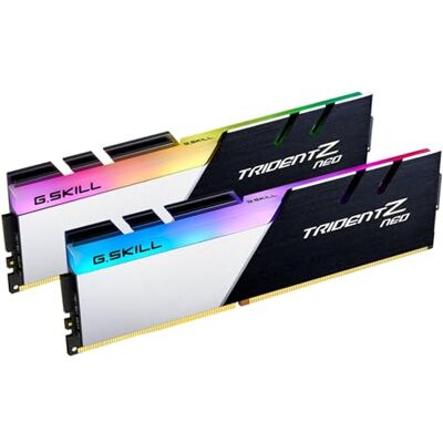 G.SKILL Trident Z Neo F4-3600C18D-64GTZN geheugenmodule 64 GB 2 x 32 GB DDR4 3600 MHz G.SKILL Trident Z Neo F4-3600C18D-64GTZN geheugenmodule 64 GB 2 x 32 GB DDR4 3600 MHz