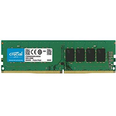 Crucial CT16G4DFD8266 16GB geheugen (DDR4, 2666 MT/s, PC4-21300, CL19, Dual Rank x 8, DIMM, 288-Pin) Crucial CT16G4DFD8266 16GB geheugen (DDR4, 2666 MT/s, PC4-21300, CL19, Dual Rank x 8, DIMM, 288-Pin)