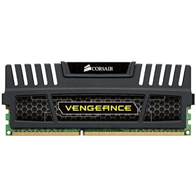 Corsair CMZ4GX3M1A1600C9 Vengeance 4 GB DDR3 tot 1600 MHz desktopgeheugen zwart Corsair CMZ4GX3M1A1600C9 Vengeance 4 GB DDR3 tot 1600 MHz desktopgeheugen zwart