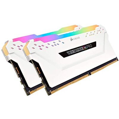 Corsair Vengeance RGB PRO DDR4 lichtverbeteringsset (zonder geïntegreerd geheugen) met RGB LED-verlichting wit Corsair Vengeance RGB PRO DDR4 lichtverbeteringsset (zonder geïntegreerd geheugen) met RGB LED-verlichting wit