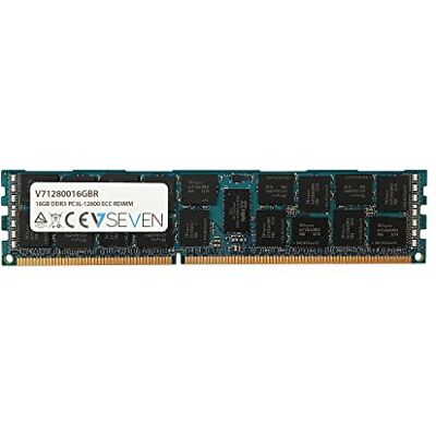 V7 1280016GBR 16GB DDR3 PC3-12800 1600 MHz server ECC REG server werkgeheugenmodule 1280016GBR V7 1280016GBR 16GB DDR3 PC3-12800 1600 MHz server ECC REG server werkgeheugenmodule 1280016GBR