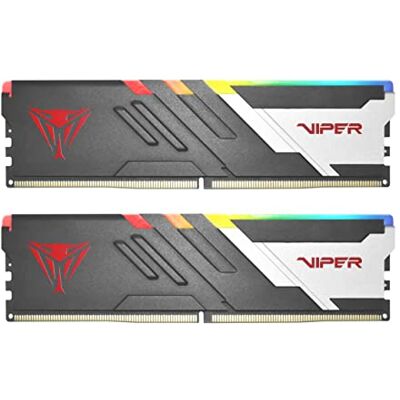 Patriot Memory Patriot Viper Venom RGB DDR5 RAM LED 32 GB (2 x 16 GB) 5600 MHz CL36 KIT PVVR532G560C36K Patriot Memory Patriot Viper Venom RGB DDR5 RAM LED 32 GB (2 x 16 GB) 5600 MHz CL36 KIT PVVR532G560C36K