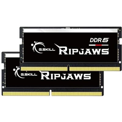 G.SKILL Ripjaws DDR5 SO-DIMM Series DDR5 32GB (2x 16GB) 4800MT/s CL34-34-34-34-76 1,10V ongebufferd voor SO-DIMM Notebook / Notebook (F5-4800S3434A16GA2-RS) G.SKILL Ripjaws DDR5 SO-DIMM Series DDR5 32GB (2x 16GB) 4800MT/s CL34-34-34-34-76 1,10V ongebufferd voor SO-DIMM Notebook / Notebook (F5-4800S3434A16GA2-RS)