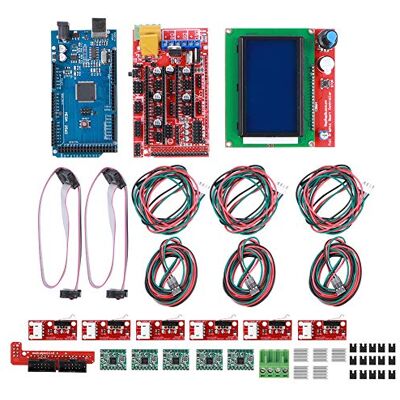Kadimendium Mega 2560 Mega 2560 Duurzame CNC Controller Kit Stappenmotor Driver Accessoires Board Onderdelen Fit Consumentenelektronica voor Reprap Printer Industrieel gereedschap Kadimendium Mega 2560 Mega 2560 Duurzame CNC Controller Kit Stappenmotor Driver Accessoires Board Onderdelen Fit Consumentenelektronica voor Reprap Printer Industrieel gereedschap