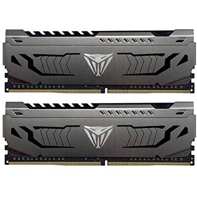 Patriot Memory Patriot Viper Steel DDR4 RAM 16GB (2x8GB) 3600MHz CL17 UDIMM Desktop Gaming Memory Kit PVS416G360C7K Patriot Memory Patriot Viper Steel DDR4 RAM 16GB (2x8GB) 3600MHz CL17 UDIMM Desktop Gaming Memory Kit PVS416G360C7K