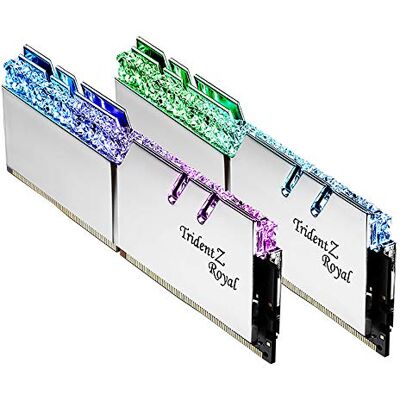 G.SKILL Trident Z Royal F4-3600C18D-32GTRS geheugenmodule 32 GB 2 x 16 GB DDR4 3600 MHz G.SKILL Trident Z Royal F4-3600C18D-32GTRS geheugenmodule 32 GB 2 x 16 GB DDR4 3600 MHz