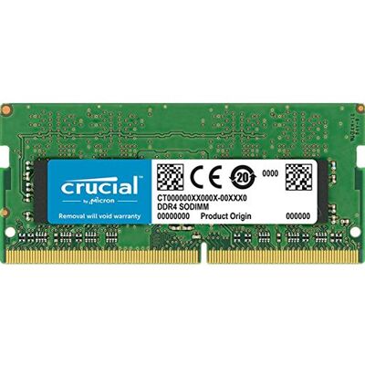 Crucial Cruciaal RAM CT4G4SFS6266 4 GB DDR4 2666 MHz CL19 laptopgeheugen Crucial Cruciaal RAM CT4G4SFS6266 4 GB DDR4 2666 MHz CL19 laptopgeheugen