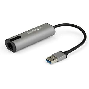 StarTech .com Adapter 2.5GbE USB-A naar Ethernet NBASE-T NIC Gigabit USB 3.0 Type A 2.5/1GbE Multi Speed USB 3.1 voor PC naar RJ45 Lenovo X1 Carbon/HP EliteBook/ZBook (US2GA30) StarTech .com Adapter 2.5GbE USB-A naar Ethernet NBASE-T NIC Gigabit USB 3.0 Type A 2.5/1GbE Multi Speed USB 3.1 voor PC naar RJ45 Lenovo X1 Carbon/HP EliteBook/ZBook (US2GA30)