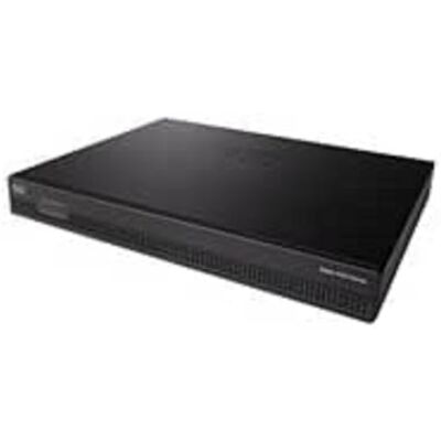 Cisco Systems Router 4321-1U 2 poorten managementpoort 4 sleuven Gigabit Ethernet Rackmontage Cisco Systems Router 4321-1U 2 poorten managementpoort 4 sleuven Gigabit Ethernet Rackmontage