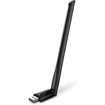 TP-Link ARCHER T3U PLUS Wi-Fi USB-Stick, 5DBI-Antenne, tot 867 Mbit / s op 5 GHz en 400 Mbit / s op 2,4 GHz, Compatibel Met Windows 10/8.1/8/7 32/64 Bit En Mac OS X TP-Link ARCHER T3U PLUS Wi-Fi USB-Stick, 5DBI-Antenne, tot 867 Mbit / s op 5 GHz en 400 Mbit / s op 2,4 GHz, Compatibel Met Windows 10/8.1/8/7 32/64 Bit En Mac OS X