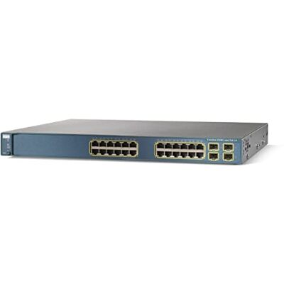 Cisco Systems WS-C3560G-24PS-S Schakelaar Cisco Systems WS-C3560G-24PS-S Schakelaar