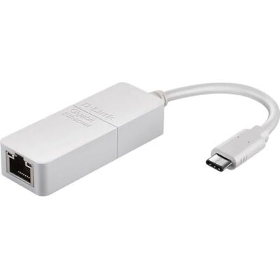 D-Link DUB-E130 adapter USB-C naar Gigabit Ethernet ideaal voor het delen van een verbinding tussen meerdere USB-apparaten D-Link DUB-E130 adapter USB-C naar Gigabit Ethernet ideaal voor het delen van een verbinding tussen meerdere USB-apparaten