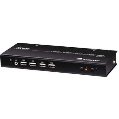 Aten CS742H KVM Switch 2-poorts USB 4K HDMI Dual Display Aten CS742H KVM Switch 2-poorts USB 4K HDMI Dual Display