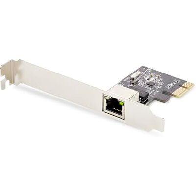 StarTech .com 1 poort PCIe Gigabit netwerkkaart, 10/100/1000 Mbps PCI Express LAN-kaart, NIC, Realtek RTL8111H, TAA StarTech .com 1 poort PCIe Gigabit netwerkkaart, 10/100/1000 Mbps PCI Express LAN-kaart, NIC, Realtek RTL8111H, TAA