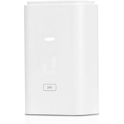 Ubiquiti Networks PoE-injector, 24 VDC, 0,3 A Gigabit, POE-24-7W-G-WH (Gigabit White) Ubiquiti Networks PoE-injector, 24 VDC, 0,3 A Gigabit, POE-24-7W-G-WH (Gigabit White)