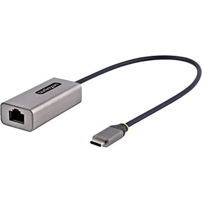 StarTech .com US1GC30B2 USB-C naar Ethernet netwerkadapter, USB 3.0 naar Gigabit Ethernet, 10/100/1000 Mbps, USB-C naar RJ45 ethernet adapter (GbE), 30,5 cm vaste kabel, installatie zonder StarTech .com US1GC30B2 USB-C naar Ethernet netwerkadapter, USB 3.0 naar Gigabit Ethernet, 10/100/1000 Mbps, USB-C naar RJ45 ethernet adapter (GbE), 30,5 cm vaste kabel, installatie zonder