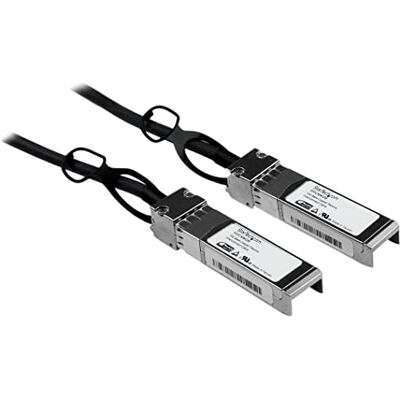 StarTech .com SFP+ directe aansluitkabel compatibel met Cisco SFP-H10GB-CU3M DAC 3m (SFPCMM3M) StarTech .com SFP+ directe aansluitkabel compatibel met Cisco SFP-H10GB-CU3M DAC 3m (SFPCMM3M)