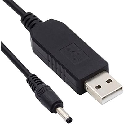 NFHK Kabel 100 cm USB 2.0 type A DC 5 V naar DC 12 V 3,5 x 1,3 mm spanning Riser Boost Power vatstekker NFHK Kabel 100 cm USB 2.0 type A DC 5 V naar DC 12 V 3,5 x 1,3 mm spanning Riser Boost Power vatstekker