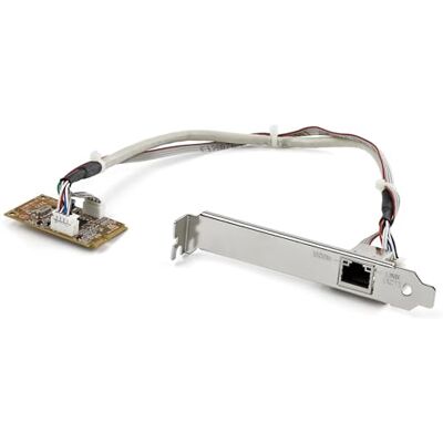 StarTech .com Netwerkkaart Mini PCI Express op 1 poort Gigabit Ethernet NIC (ST1000SMPEX) StarTech .com Netwerkkaart Mini PCI Express op 1 poort Gigabit Ethernet NIC (ST1000SMPEX)