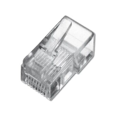 Digitus DN-MO-8-8-SR Cat 5e krimpconnector 100 stuks RJ45 onafgeschermde netwerkstekker voor Cat5e netwerkkabel 1GBase-T 8P8C AWG 27/7 naar AWG 24/7 Digitus DN-MO-8-8-SR Cat 5e krimpconnector 100 stuks RJ45 onafgeschermde netwerkstekker voor Cat5e netwerkkabel 1GBase-T 8P8C AWG 27/7 naar AWG 24/7