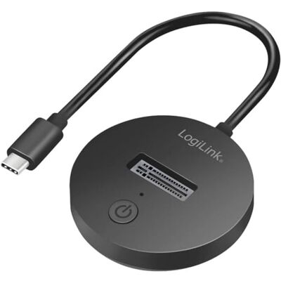 Logilink USB 3.2 (Gen 2) mobiele Quickport voor M.2 NVMe (PCIe) SSD of SATA (NGFF) Logilink USB 3.2 (Gen 2) mobiele Quickport voor M.2 NVMe (PCIe) SSD of SATA (NGFF)