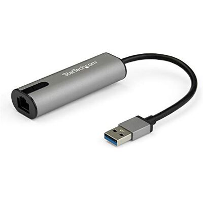 StarTech Adapter van Red Ethernet USB-A naar RJ45 2.5 Gigabit LAN-2.5GBASE-T StarTech Adapter van Red Ethernet USB-A naar RJ45 2.5 Gigabit LAN-2.5GBASE-T