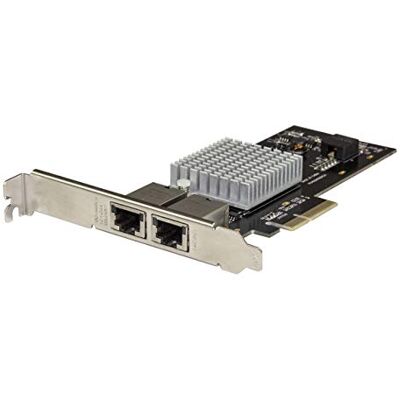 StarTech .com 2-poorts PCIe 10G netwerkkaart Intel-X550AT 10GBASE-T & NBASE-T 10/5/2.5/1GbE Multi Gigabit Ethernet 5 Speed NIC LAN (ST10GPEXNDPI) StarTech .com 2-poorts PCIe 10G netwerkkaart Intel-X550AT 10GBASE-T & NBASE-T 10/5/2.5/1GbE Multi Gigabit Ethernet 5 Speed NIC LAN (ST10GPEXNDPI)