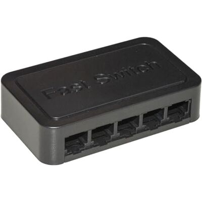 LINK Netwerkschakelaar met 5 poorten 10/100 Fast ETHERNET LINK Netwerkschakelaar met 5 poorten 10/100 Fast ETHERNET
