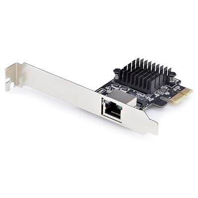 StarTech . com 1-poort PCIe Gigabit 5G netwerkkaart, PCI Express 5G/2.5G/1G/100M/10M, Realtek RTL8126, Windows/Linux StarTech . com 1-poort PCIe Gigabit 5G netwerkkaart, PCI Express 5G/2.5G/1G/100M/10M, Realtek RTL8126, Windows/Linux