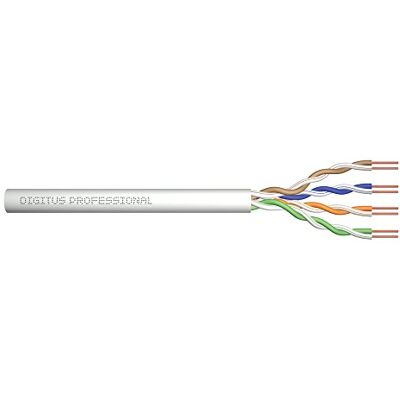 Digitus Netwerkkabel U/UTP 4x2x0,25mm ACU-4611-305 ACU-4611-305 Cat 6 lichtgrijs (RAL 7035) 305m Digitus Netwerkkabel U/UTP 4x2x0,25mm ACU-4611-305 ACU-4611-305 Cat 6 lichtgrijs (RAL 7035) 305m