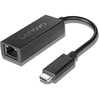 Lenovo Opties USB-C naar Ethernet Adapter 4X90S91831 Lenovo Opties USB-C naar Ethernet Adapter 4X90S91831