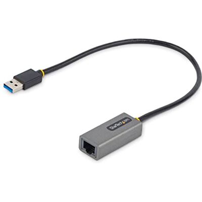 StarTech . com Ethernet adapter USB 3.0 naar 10/100/1000 Gigabit Ethernet RJ45 naar USB kabel 30 cm USB RJ45 converter (USB31000S2) StarTech . com Ethernet adapter USB 3.0 naar 10/100/1000 Gigabit Ethernet RJ45 naar USB kabel 30 cm USB RJ45 converter (USB31000S2)